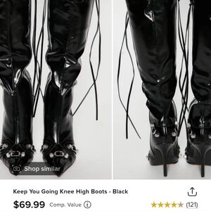 Knee high boots